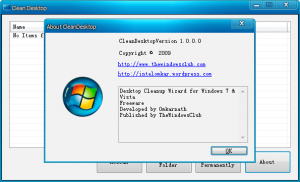 桌面图标清理工具CleanDesktop