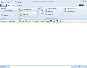 Very Simple Network Scanner