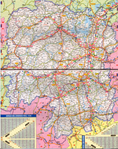 湖南高速公路地图好看的版 jpg大图版