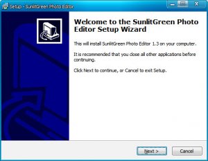 SunlitGreen Photo Editor Portable